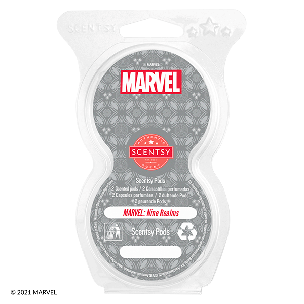 Marvel Nine Realms Scentsy Pods